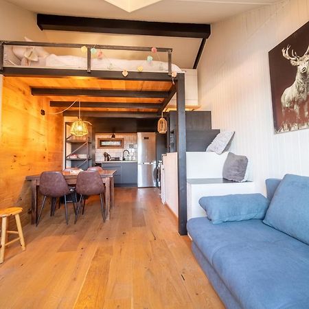 Ferienwohnung Le Cerf - Duplex Avec Superbe Vue Montagne Les Angles  Exterior foto