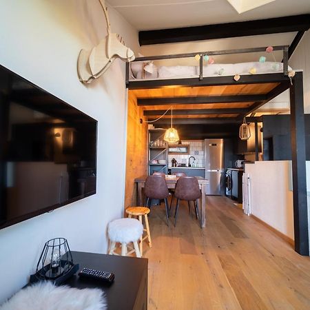 Ferienwohnung Le Cerf - Duplex Avec Superbe Vue Montagne Les Angles  Exterior foto
