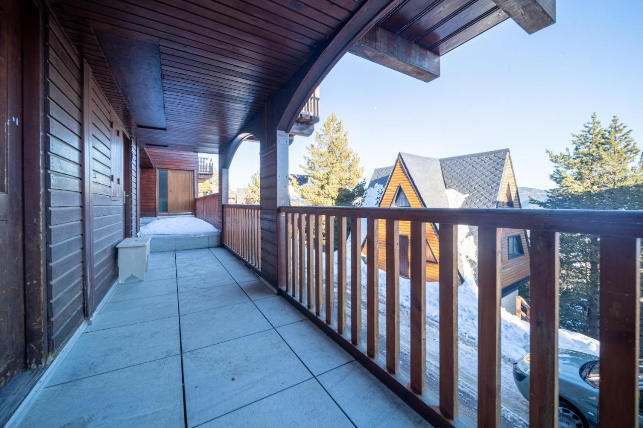 Ferienwohnung Le Cerf - Duplex Avec Superbe Vue Montagne Les Angles  Exterior foto